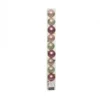 10 PALLINE DI NATALE ROSA MIX 6 CM