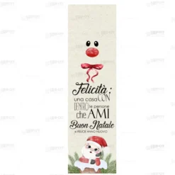 30 SEGNAPOSTO NATALIZI RENNA BABBO NATALE