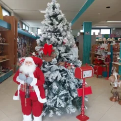 ALBERO DI NATALE INNEVATO ALASKA EFFETTO REAL TOUCH + FLOCK 150CM 489R -Offerta economica Silikomart Albero di Natale Innevato ALASKA Effetto real touch Flock 150cm 489R 3