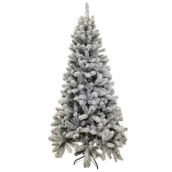 Albero Di Natale Artificiale Innevato Monte Bianco 210 Cm 65033