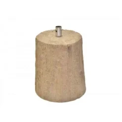 Base Effetto Tronco Per Albero Di Natale Con Supporto In Metallo 35 X 35 X H 46,5 Cm 190158