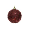 PALLINA DI NATALE PERLINE ROSSE 8 CM 1 PALLINA DI NATALE PERLINE ROSSE 8 CM -Offerta economica Silikomart Pallina di natale perline rosse 457646 8 cm