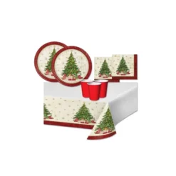 KIT N.3 ACCESSORI PER LA TAVOLA ALBERO DI NATALE