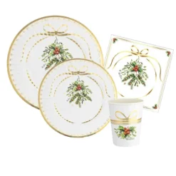 Addobbi Tavalo Per Natale Merry Gold Christmas Kit N 47