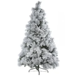 ALBERO DI NATALE INNEVATO ALASKA REAL TOUCH 240 CM
