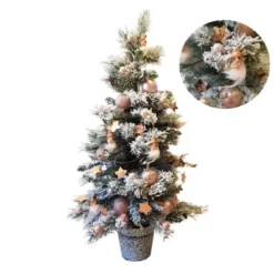 ALBERO DI NATALE ROSE GOLD - KIT FAI DA TE