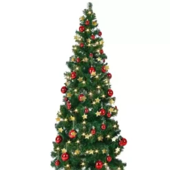 ALBERO DI NATALE ROSSO E ORO FAI DA TE