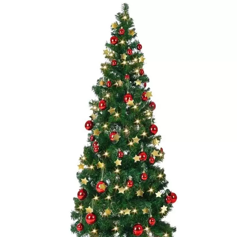 ALBERO DI NATALE ROSSO E ORO FAI DA TE 3 ALBERO DI NATALE ROSSO E ORO FAI DA TE