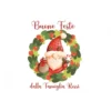 Bigliettini Natalizi Xmas Cards Personalizzabili 40 Pz - Babbo Natale -Offerta economica Silikomart bigliettini natalizi xmas cards personalizzabili 40 pz babbo natale