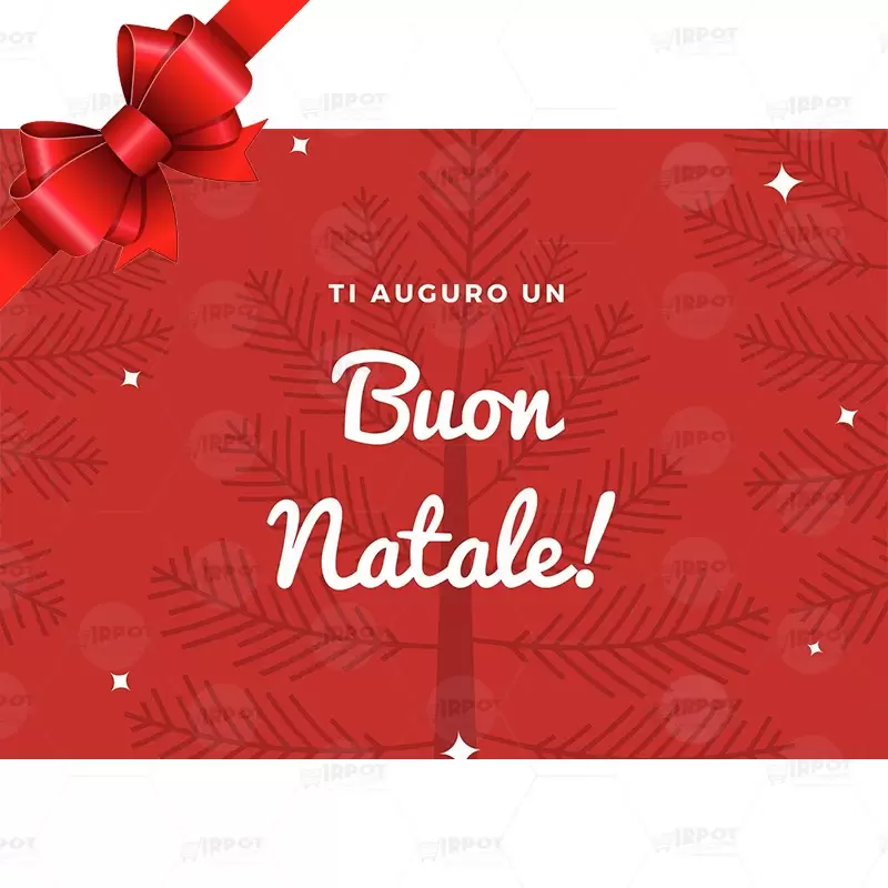 BIGLIETTINO NATALIZIO BUON NATALE ROSSO DA STAMPARE 3 BIGLIETTINO NATALIZIO BUON NATALE ROSSO DA STAMPARE