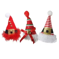 CAPPELLINI DI NATALE IN MODELLI ASSORTITI – 6 PZ