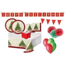 KIT N.46 COORDINATO FESTA ALBERO DI NATALE