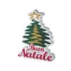 DECORAZIONE ALBERO DI NATALE GLITTERATA IN POLISTIROLO NT109 -Offerta economica Silikomart decorazione albero di natale glitterata in polistirolo nt109