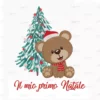 ETICHETTA ADESIVA ORSETTO IL MIO PRIMO NATALE -Offerta economica Silikomart etichetta adesiva primo natale con i nonni 1