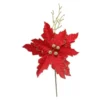 Fiore Natalizio In Tessuto Rosso Stella Di Natale -Offerta economica Silikomart fiore natalizio in tessuto rosso oro stella di natale 9501