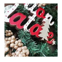 Ghirlanda Natalizia " Buon Natale " -Offerta economica Silikomart ghirlanda natalizia buon natale 1 2