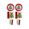 KIT N2 72 PZ PER FESTA NATALE CENONE TEMA ALBERO NATALE POIS -Offerta economica Silikomart kit n2 72 pz coordinato tavola natalizio