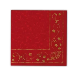 KIT N2 TAVOLA 64 PZ PER FESTA NATALE CAPODANNO CLASSIC RED METAL -Offerta economica Silikomart kit n2 80 pz coordinato tavola natalizio 1 3