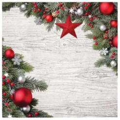 KIT N.2 NATALE SHABBY CHIC - COORDINATO TAVOLA -Offerta economica Silikomart kit n2 natale shabby chic coordinato tavola 3
