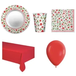 KIT N.21 NATALIE - COORDINATO PER LA TAVOLA DI NATALE