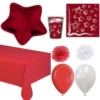 KIT N.49 ROUGE METALLIC – ACCESSORI TAVOLA NATALE -Offerta economica Silikomart kit n49 rouge metallic accessori tavola natale