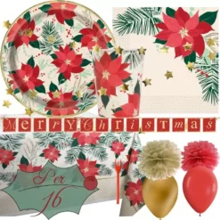 KIT N.54 STELLA DI NATALE NEW - COORDINATO TAVOLA