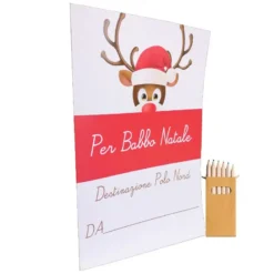 Letterina Per Babbo Natale Da Colorare Con Pastelli - 1pz -Offerta economica Silikomart letterina per babbo natale da colorare con pastelli 1pz 1 5