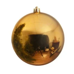 PALLINA DI NATALE ORO SFERA 25 CM