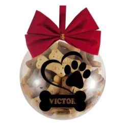 PALLINA NATALIZIA CANE IL MIO PRIMO NATALE