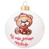 PALLINA NATALIZIA ORSETTO IL MIO PRIMO NATALE DECORATA A MANO -Offerta economica Silikomart pallina natalizia orsetto il mio primo natale decorata a mano