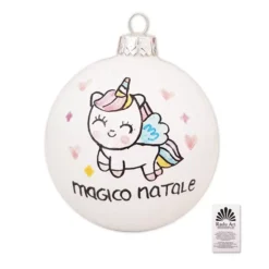 PALLINA NATALIZIA UNICORNO MAGICO NATALE CON CONFEZIONE REGALO 8 PALLINA NATALIZIA UNICORNO MAGICO NATALE CON CONFEZIONE REGALO -Offerta economica Silikomart pallina natalizia unicorno magico natale con confezione regalo 2