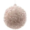 PALLINE DI NATALE BLUSH PINK GLITTER - 6 PZ -Offerta economica Silikomart palline di natale blush pink glitter 6 pz