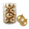 PALLINE DI NATALE ORO 10 CM – 12 PZ -Offerta economica Silikomart palline di natale oro 10 cm 12 pz