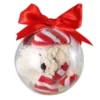 PALLINE DI NATALE TRASPARENTI CON PELUCHE – 2 PZ -Offerta economica Silikomart palline di natale trasparenti con peluche 2 pz
