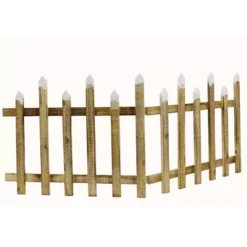 RECINZIONE DI LEGNO NATURALE PER ALBERO DI NATALE