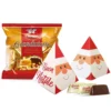 SCATOLINE PIRAMIDE BABBO NATALE CON GIANDUIOTTI -Offerta economica Silikomart scatoline piramide babbo natale con gianduiotti