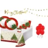 KIT N.27 SET TAVOLA NATALE - AGRIFOGLIO
