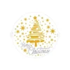 STENCIL MERRY CHRISTMAS ALBERO DI NATALE