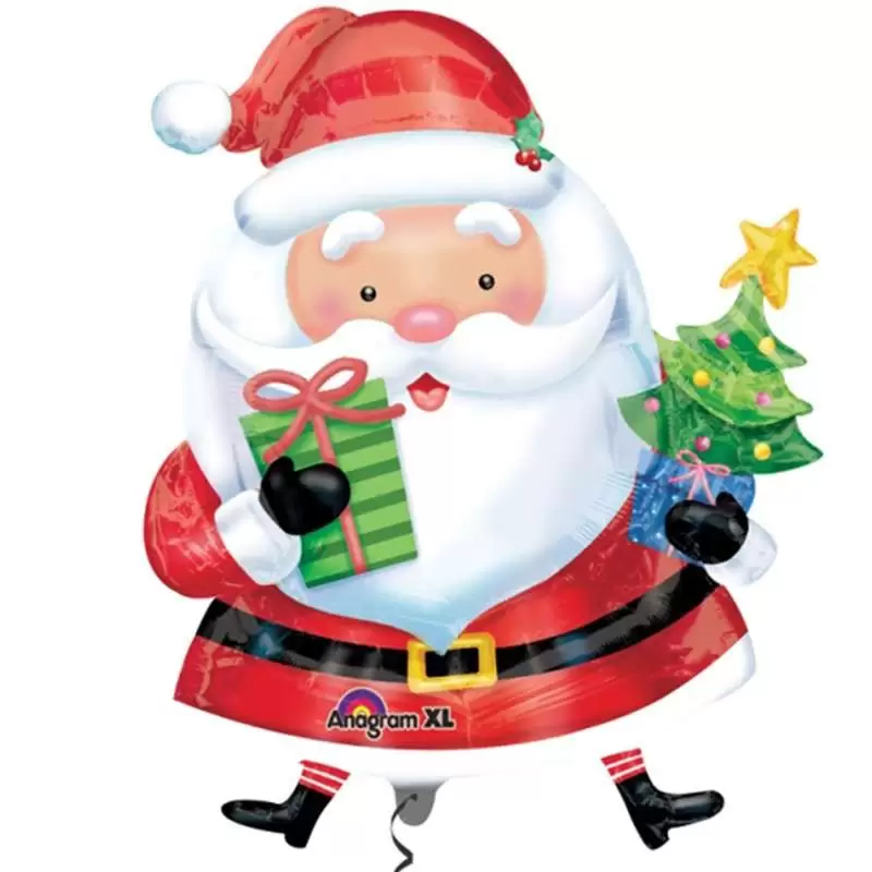 SUPERSHAPE BABBO NATALE CON ALBERELLO E REGALO 3 SUPERSHAPE BABBO NATALE CON ALBERELLO E REGALO