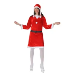 VESTITO COMPLETO DA BABBO NATALE PER DONNA