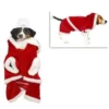 VESTITO BABBO NATALE PER CANI – TRAVESTIMENTO NATALIZIO CANE -Offerta economica Silikomart vestito babbo natale per cani travestimento natalizio cane