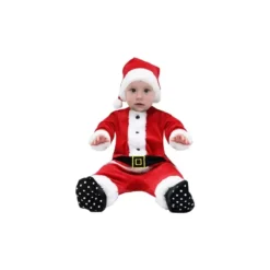 VESTITO NEONATO BABBO NATALE 3-6 MESI N5638